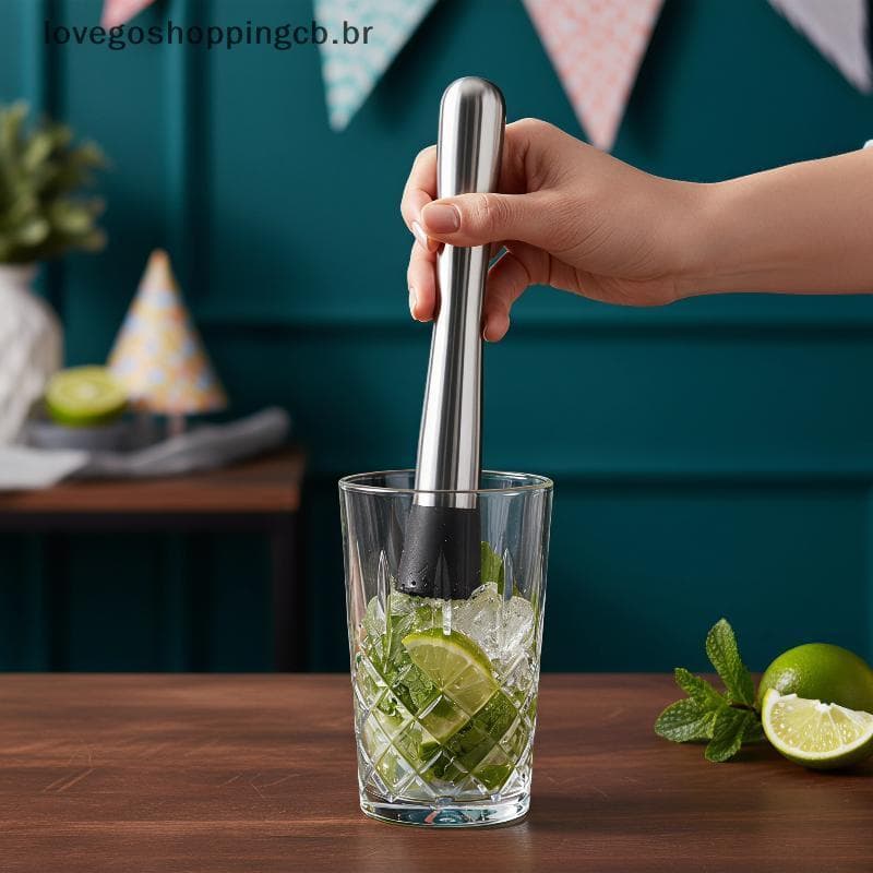 Conjunto De Agitador De Cotail Removível , 3/8 Peças , Misturador Profissional De Bartender De Aço Inoxidável Para Uso E