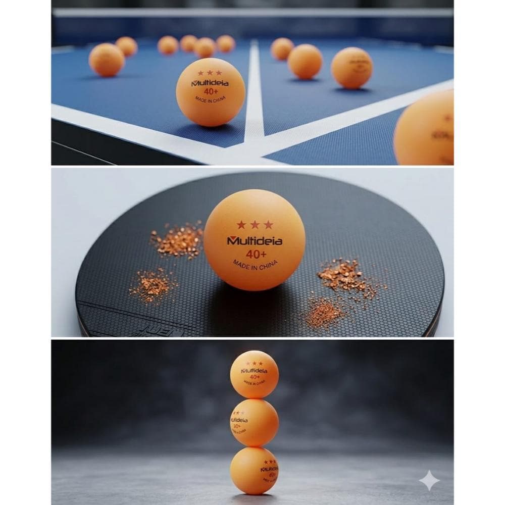 BOLINHA DE PING PONG UNIDADE BOLA DE TÊNIS DE MESA LARANJA PARA TREINO E LAZER
