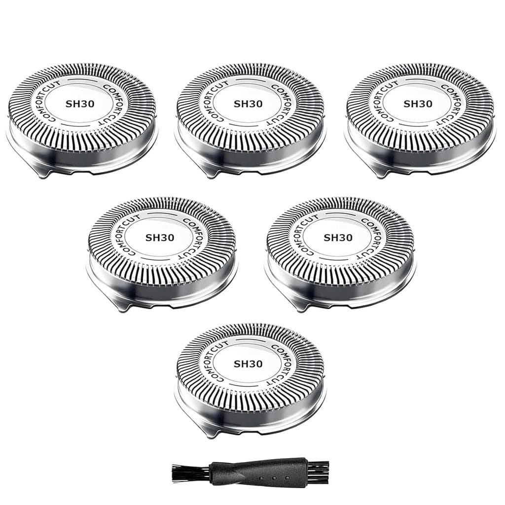 Cabeças de reposição SH30/52 compatíveis com as séries de barbeadores Philips Norelco 3000, 2000, 1000 e S1560, com lâmi