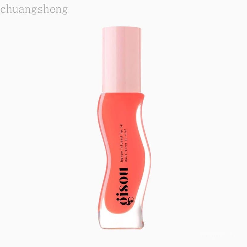 Óleo Labial Gisou – Óleo Labial Hidratante e Brilhante com Mel de Mirsalehi e Óleo de Semente de Jojoba, Brilho Não Pega