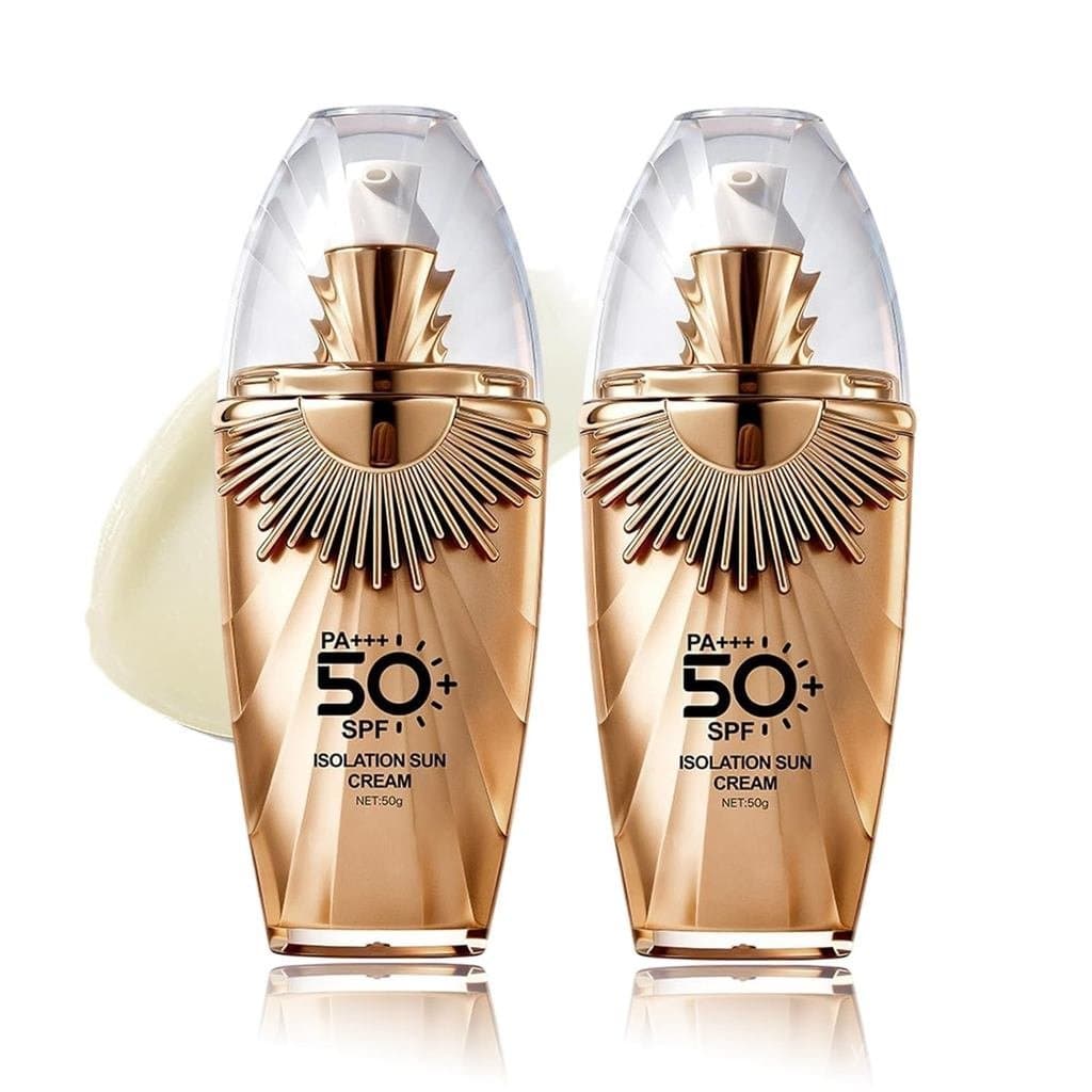 Protetor solar SPF50 - Protetor solar facial à prova d'água de longa duração, adequado para uso ao ar livre no verão, co