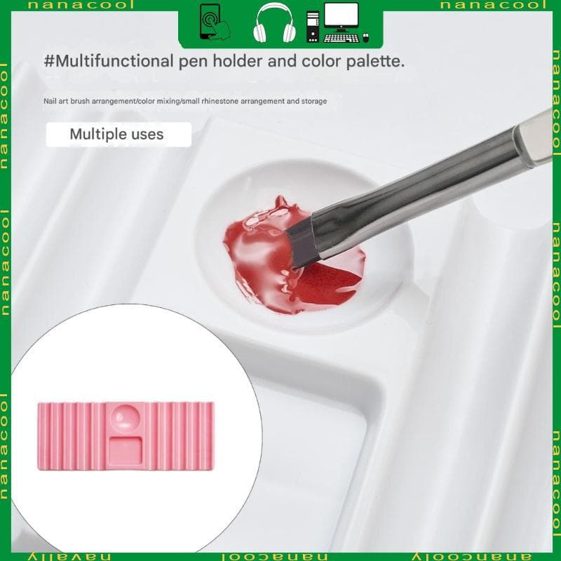 nana Bandeja Porta-Ferramentas Para Arte Unhas Moldes E Pincéis Extensão