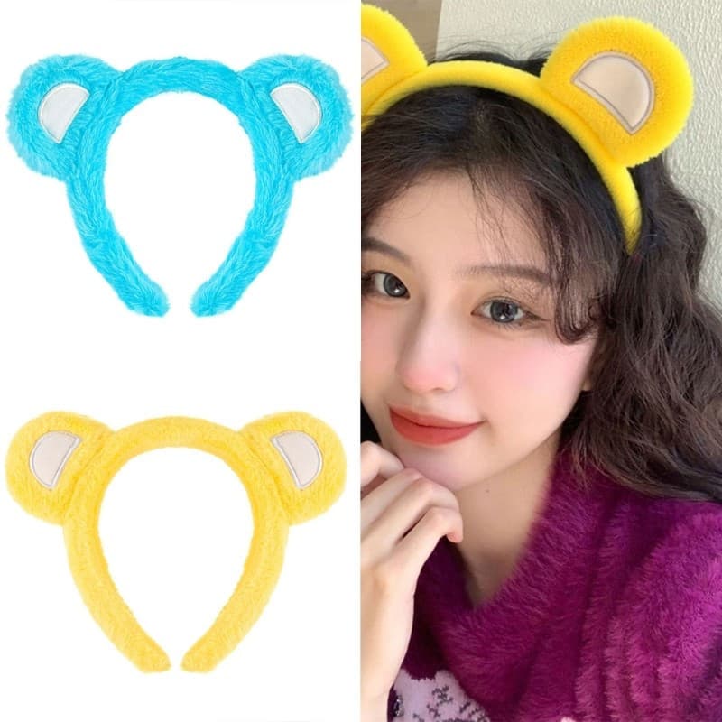Ajustável Pelúcia Orelha Headbands Design Antiderrapante Para Meninas Traje Festas Do C