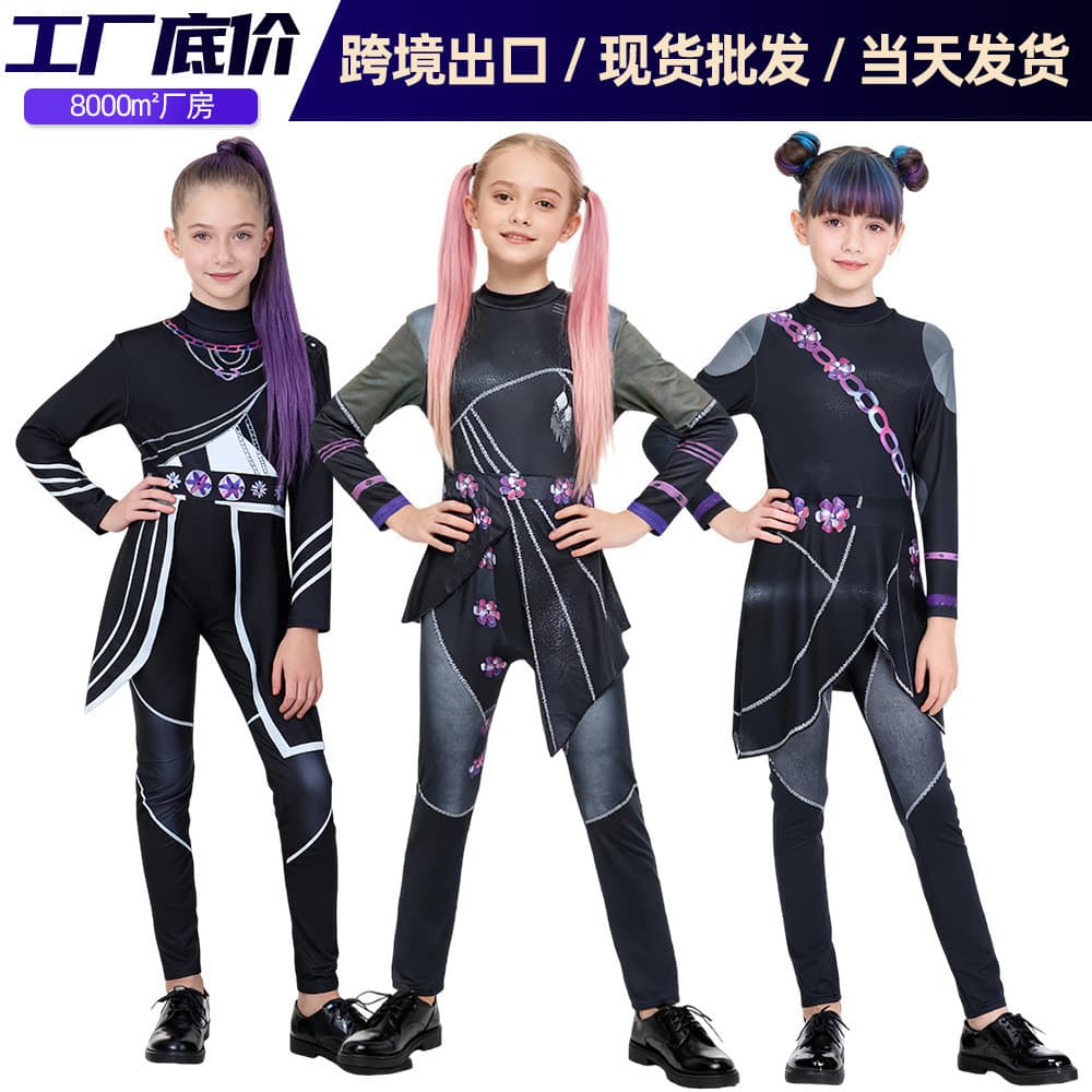 K-POP Bruxa Caçadores Roupas Demon Hunter Lumira Zoe Jogo Bidimensional Fantasia Punk