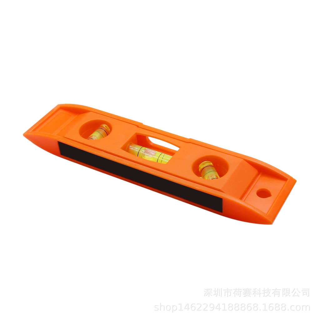 20cm nível magnético Mini Torpedo régua de equilíbrio nível Triangular régua nível bolha ferramenta medição RCB3