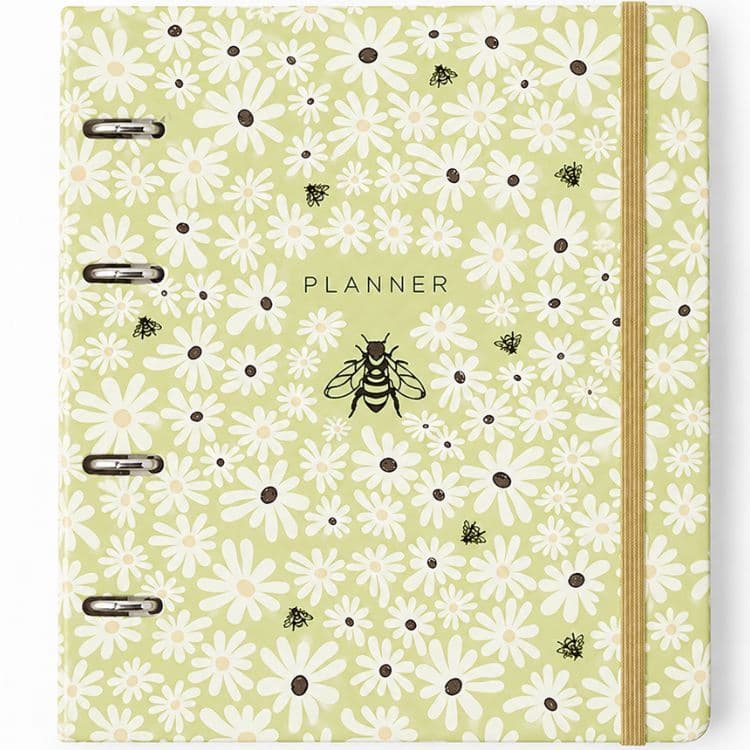 Agenda Planner Argolado 2027 Melissa Semanal Notas A5 Mini Bloomy Pistache CICERO