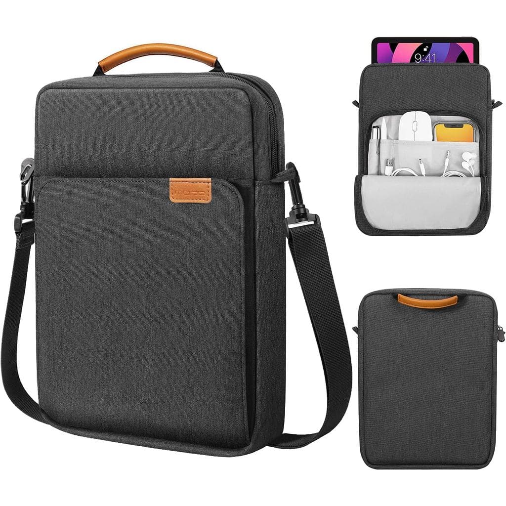 MoKo Bolsa Para Tablet De 9 A 11 Polegadas E 12.9 Com Alça De Ombro iPad Pro/Air/A16 De , Samsung Galaxy Tab S8/S9
