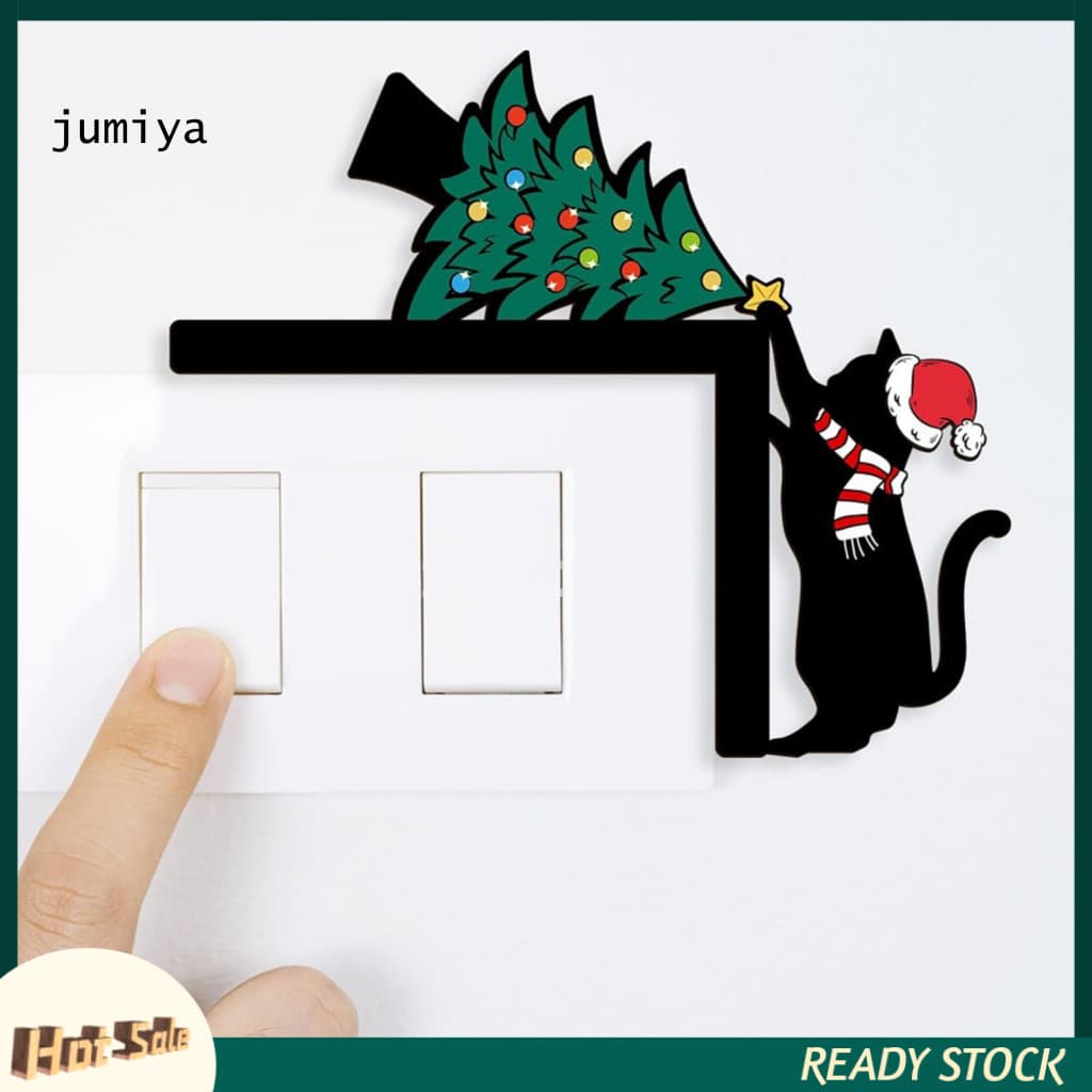 Christmas Door Corner Sign Holiday Wood Decor for Frame Black Cat Topper Wooden Over Funny Xmas Wall for Windows for Sou