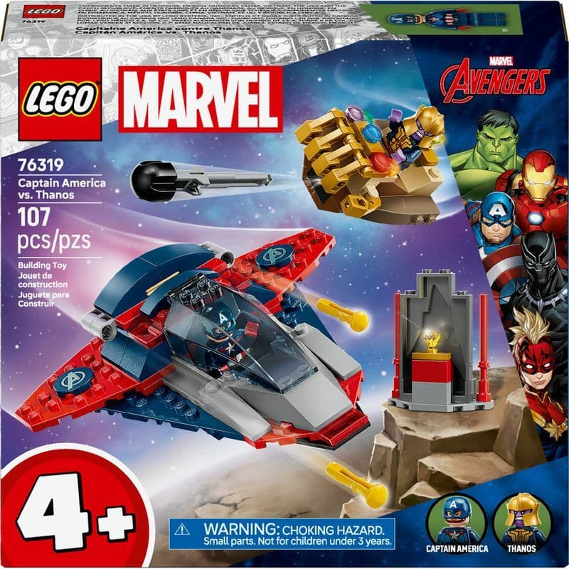 LEGO CAPITAO AMERICA VS. THANOS 107 PEÇAS - LEGO