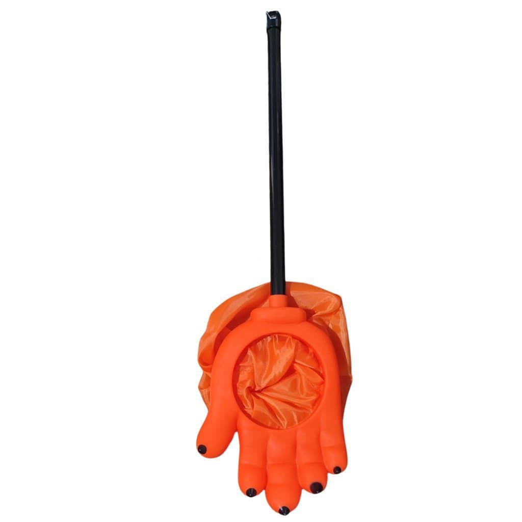 Bolsa de mão, sacola, saco para guardar doces, 64 cm, abóbora, festa de Halloween
