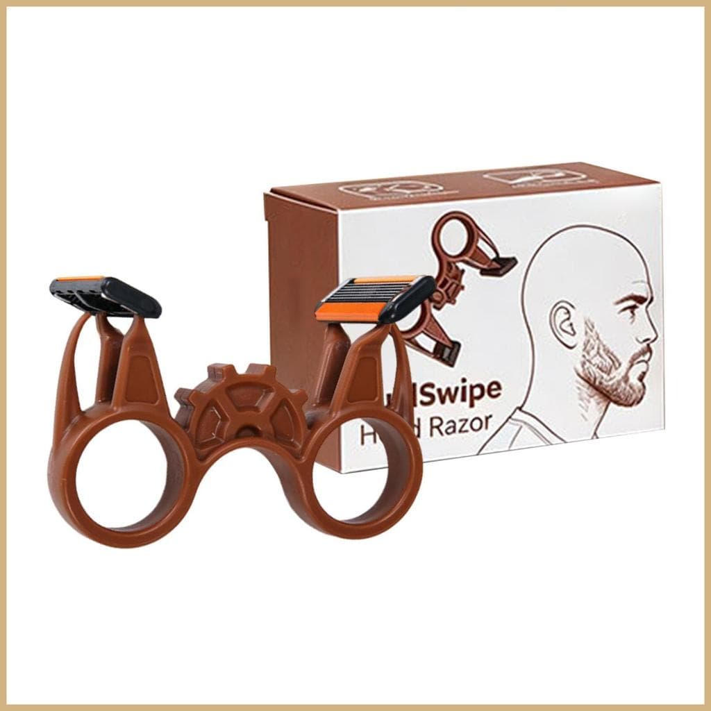 Cabeça Careca Barbeador Para Homens Portátil Ferramenta De Barbear Do Couro Cabeludo Masculino Casa Férias Post Chuveiro
