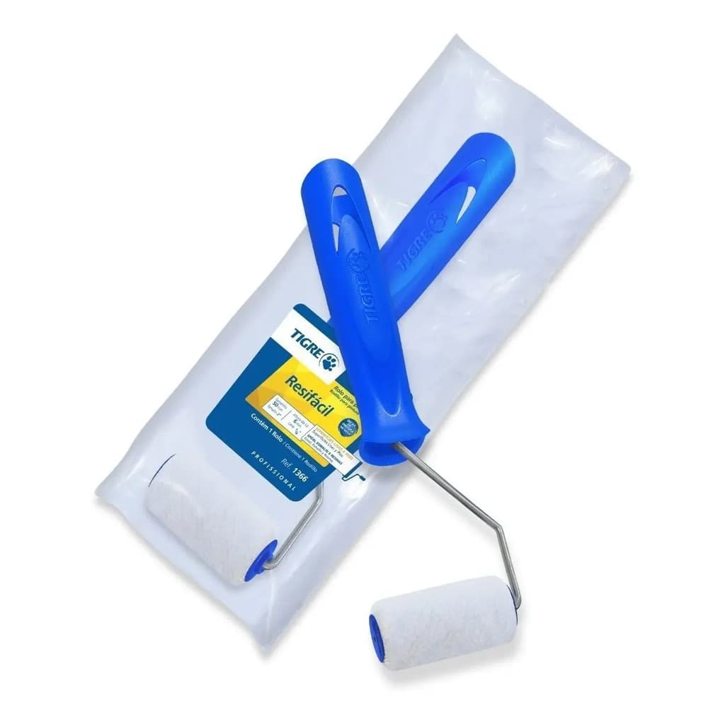 Rolo Para Pintura De Tintas Epoxi E Resinas 1366 Tigre 5cm