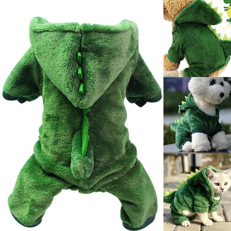 Casaco de Flanela Quente para Cães Pequenos e Médios de Corpo Robusto, Roupa de Quatro Patas XCJO