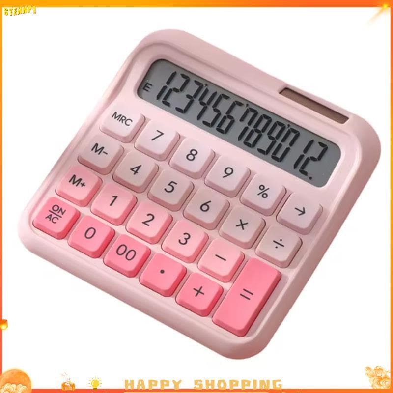 Calculadora De Energia Solar E Bateria De 12 Dígitos , Grande Display LCD , Calculadoras De Botão , Tela Para