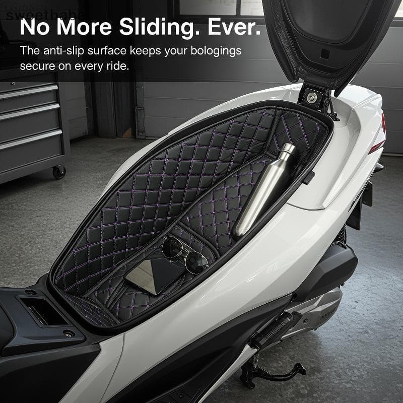 Almofada De Assento Interno Para Porta-Malas Traseiro De Motocicleta , Resistente Ao Desgaste , Adequada 2018-2026 PCX 1