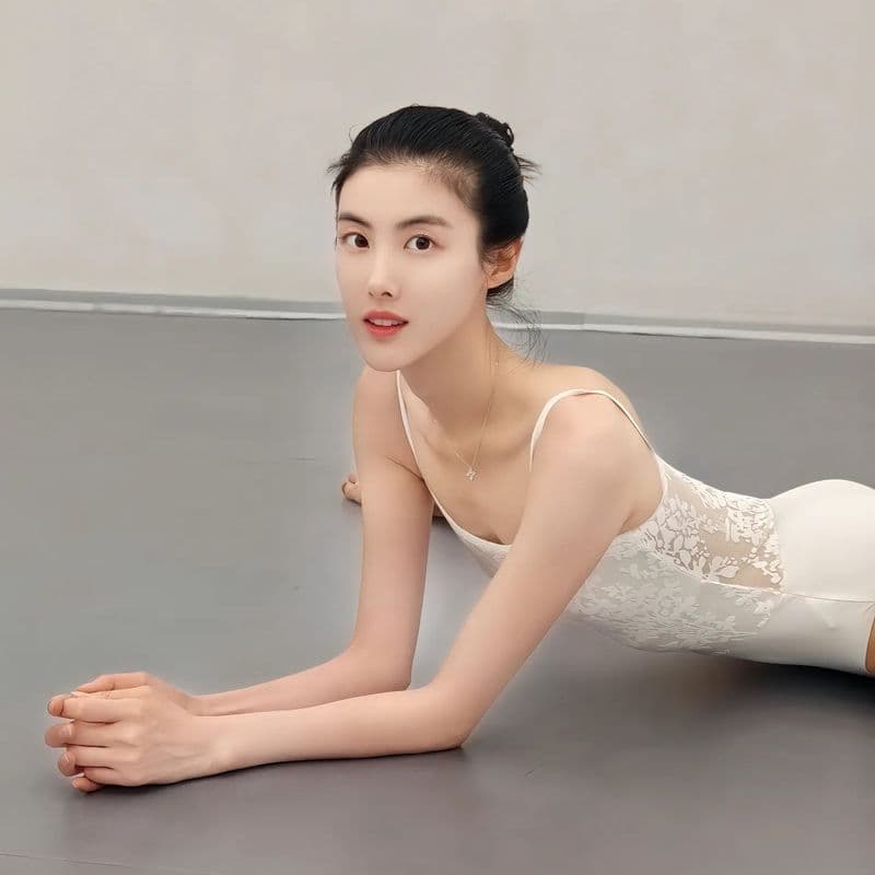 Terno de prática de balé estilingue dedicado terno de ginástica macacão de dança chinesa Yoga Bodysuit terno de dança fe