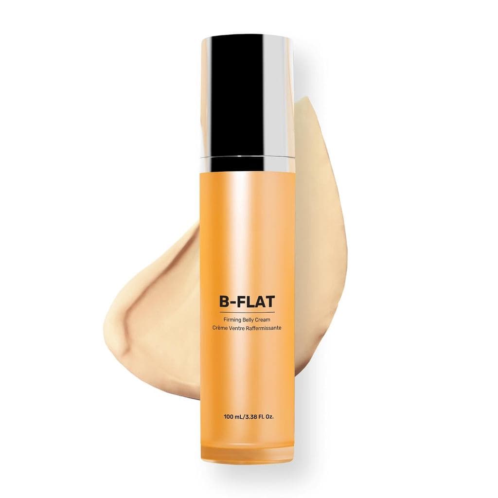 MAËLYS B-FLAT Creme Firmador para a Barriga para Mulheres - Tonificante e Hidratante com Manteiga de Karité e Argila Ben
