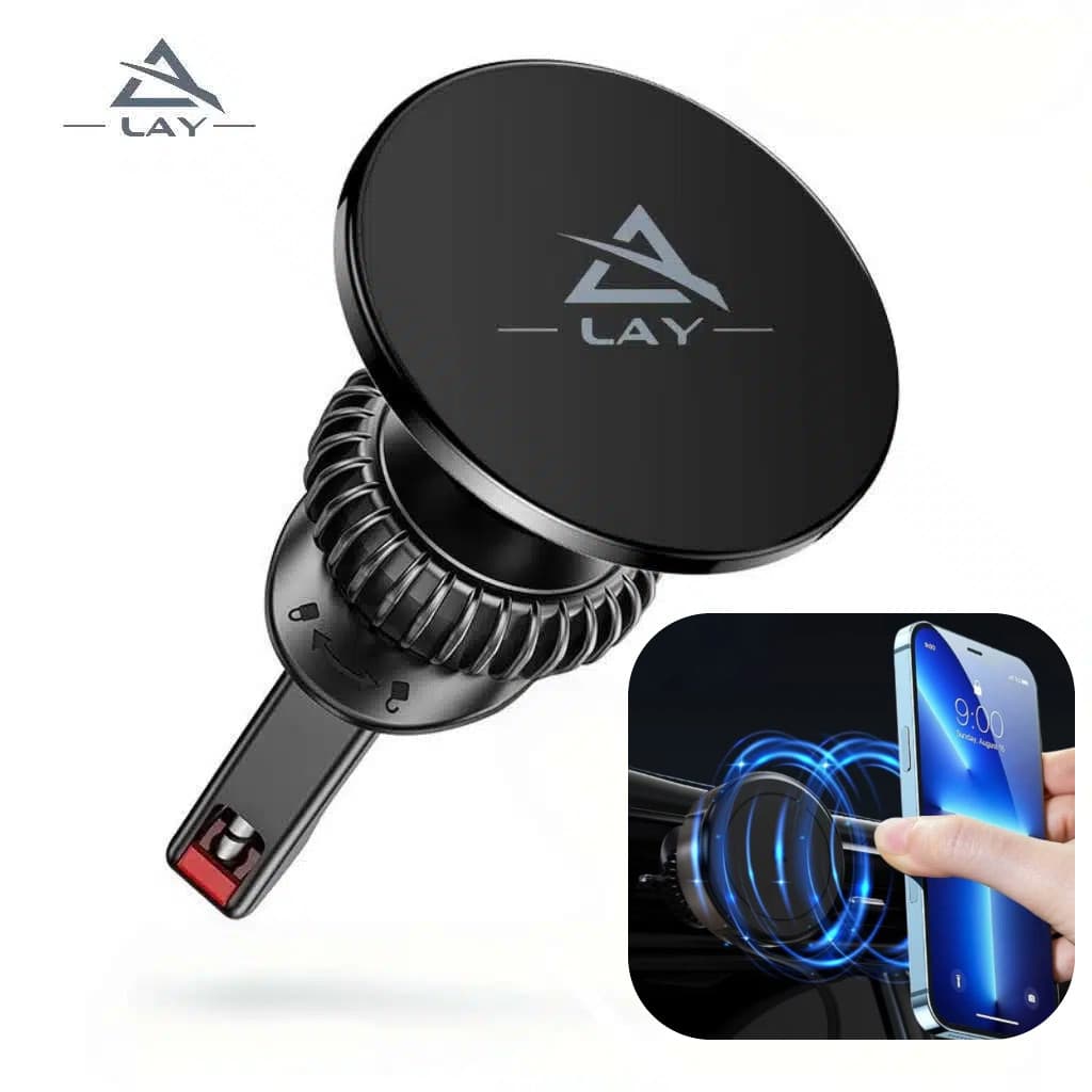 Suporte Celular Gps Veicular Carro Ar Condicionado Gira 360  Suporte magnético para smartphone LAY 29