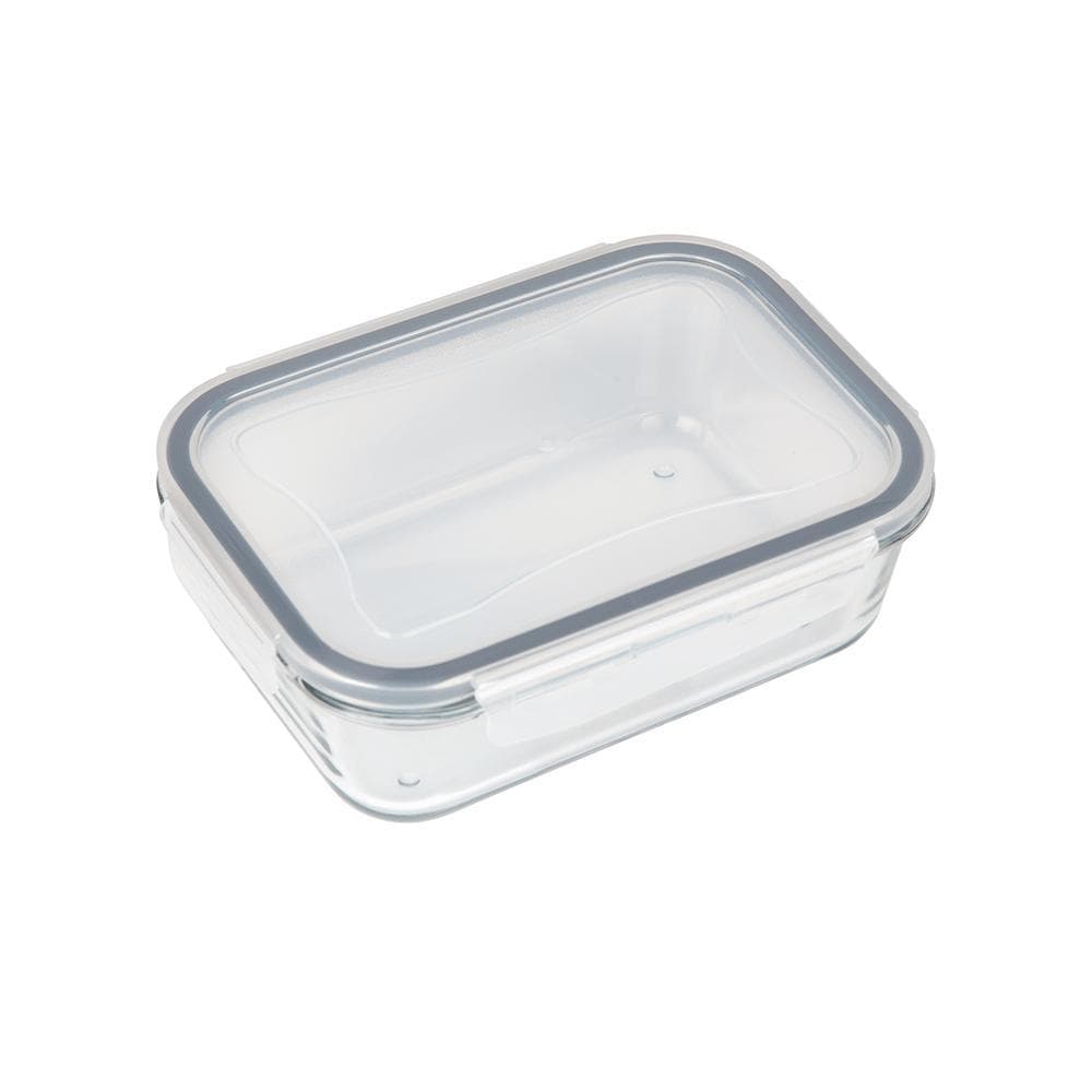 Pote Refratário Retangular de Vidro Mor Glass 650 ml- 7770 Pote Refratário Retangular de Vidro Mor Glass 800ml - 7770