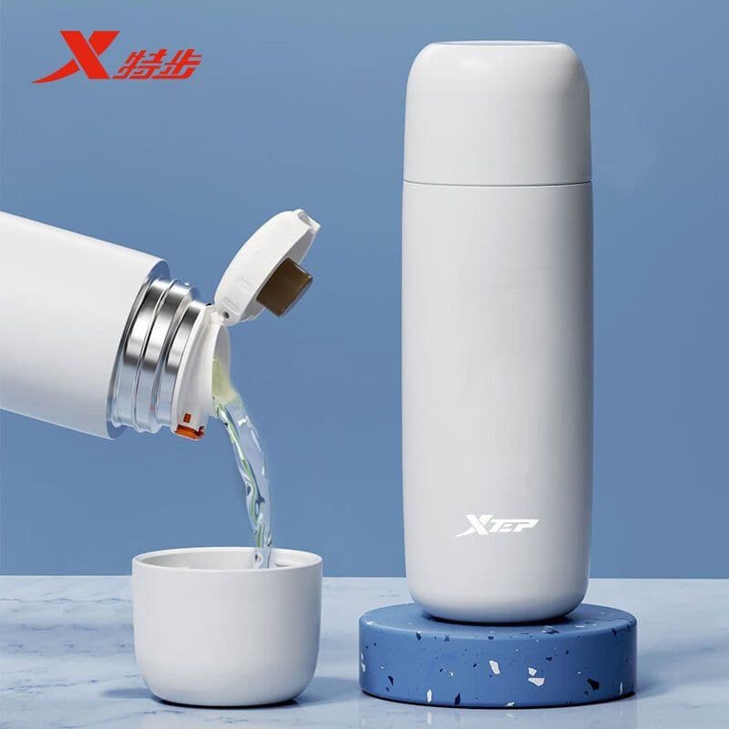 Copo térmico 500ml de alta aparência, grande capacidade, aço inoxidável 316, tampa dupla, dupla-U