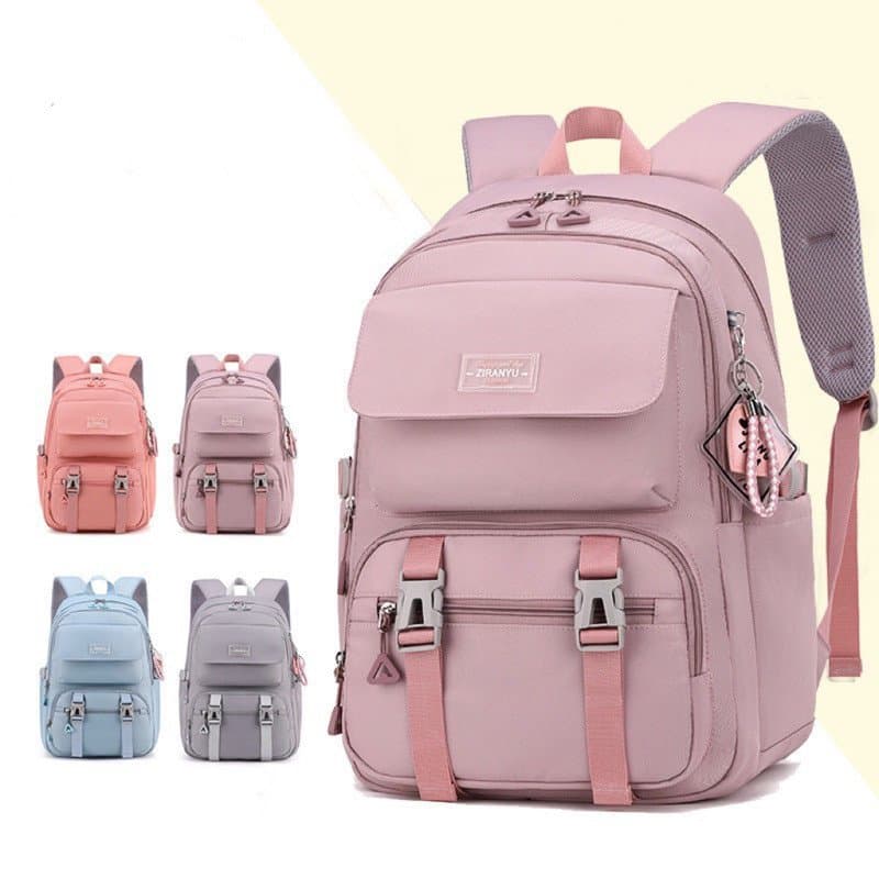 Mochila Feminina Escolar Universitária De Viagem Moda Casual Unissex