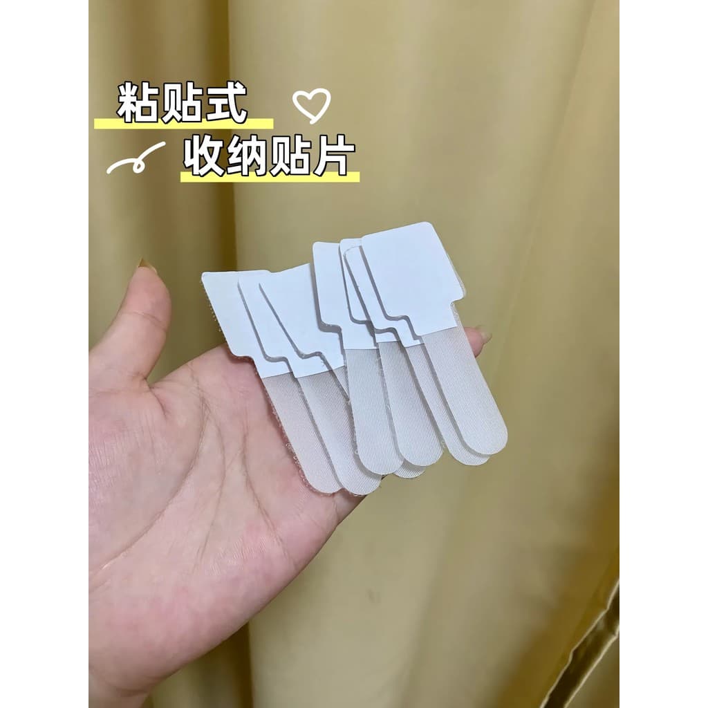 Remendo de armazenamento adesivo cabo de dados cabo de carregamento organizador cabo-livre auto-adesivo Velcro cabo grav