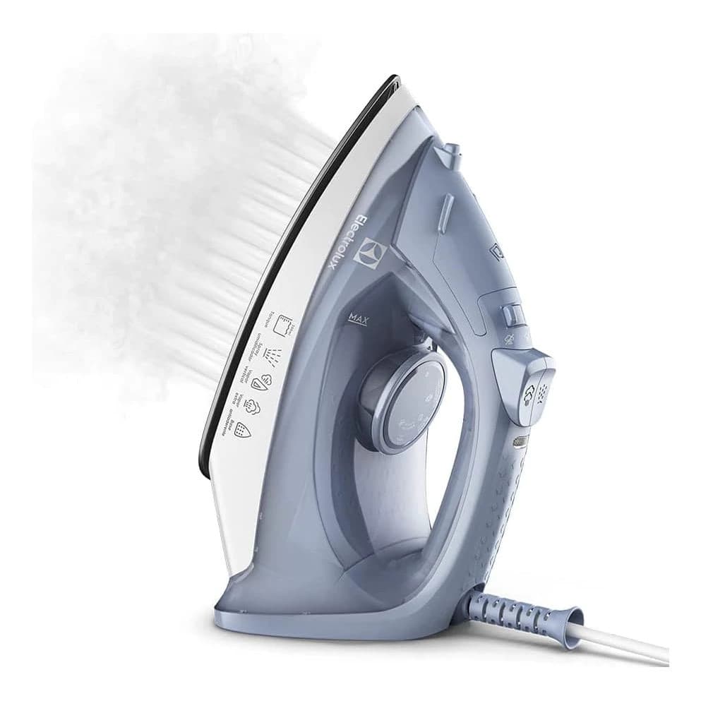 Ferro De Passar Roupas Vapor Electrolux Efficient Esi10 Azul 220v (SALDO)