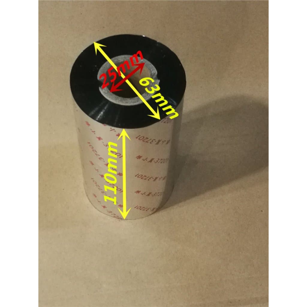 Oferta especial Fita de Base de cera híbrida 110x300 Fita ZT411 511 210 230 GP1134T 1124T XPH500 IT4S IT4B PM42 43 Fita