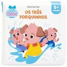 BANHO DIVERTIDO - OS TRES PORQUINHOS autor TodoLivro