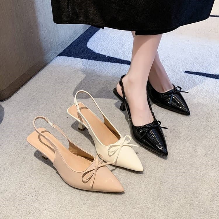 Sandálias Pronto Estoque 2026 Novo Estilo Senhoras Sandálias de Salto Alto Confortáveis Senhoras Salto Alto Plus Size 43