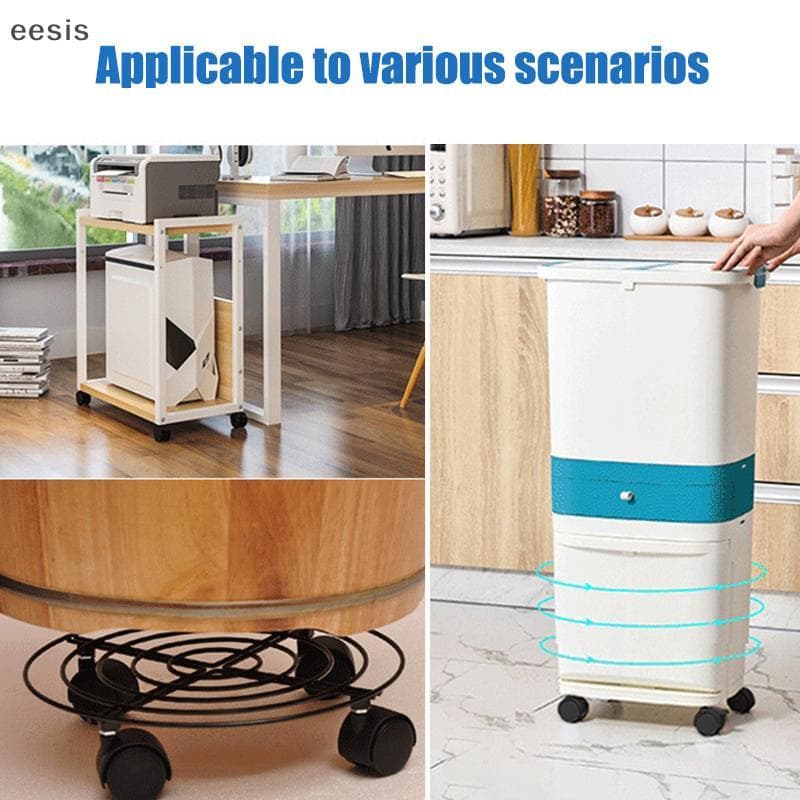 eesis 1 Par De Roda Universal De 1 Polegada , Rodízio Giratório , Móveis , Cadeira De Escritório Com Freio Para Acessóri