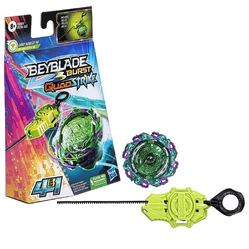 Beyblade Burst Quadstrike Chain Kerbeus K8 - F6804 - Hasbro