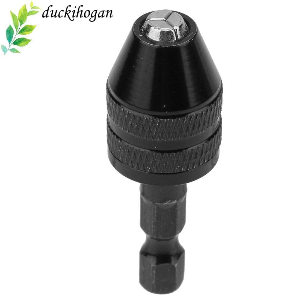 Adaptador De Haste Hexagonal DUCKIHOGAN 2pcs , Mandril De Broca Sem Chave Com Design De Capacidade De 0.3-3.6 Mm , Rápid