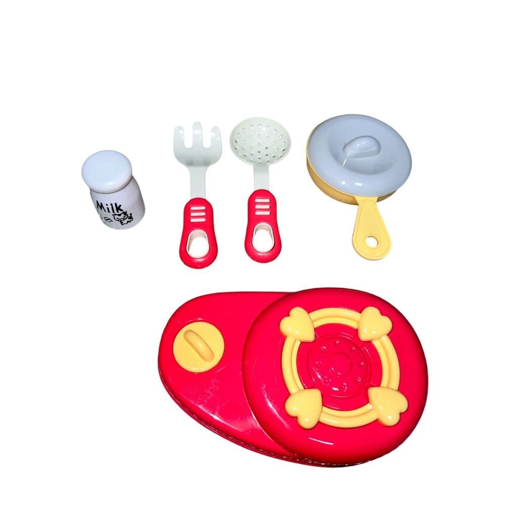 Kit de Cozinha Infantil 6 Peças | Brinquedo Educativo para Meninos e Meninas