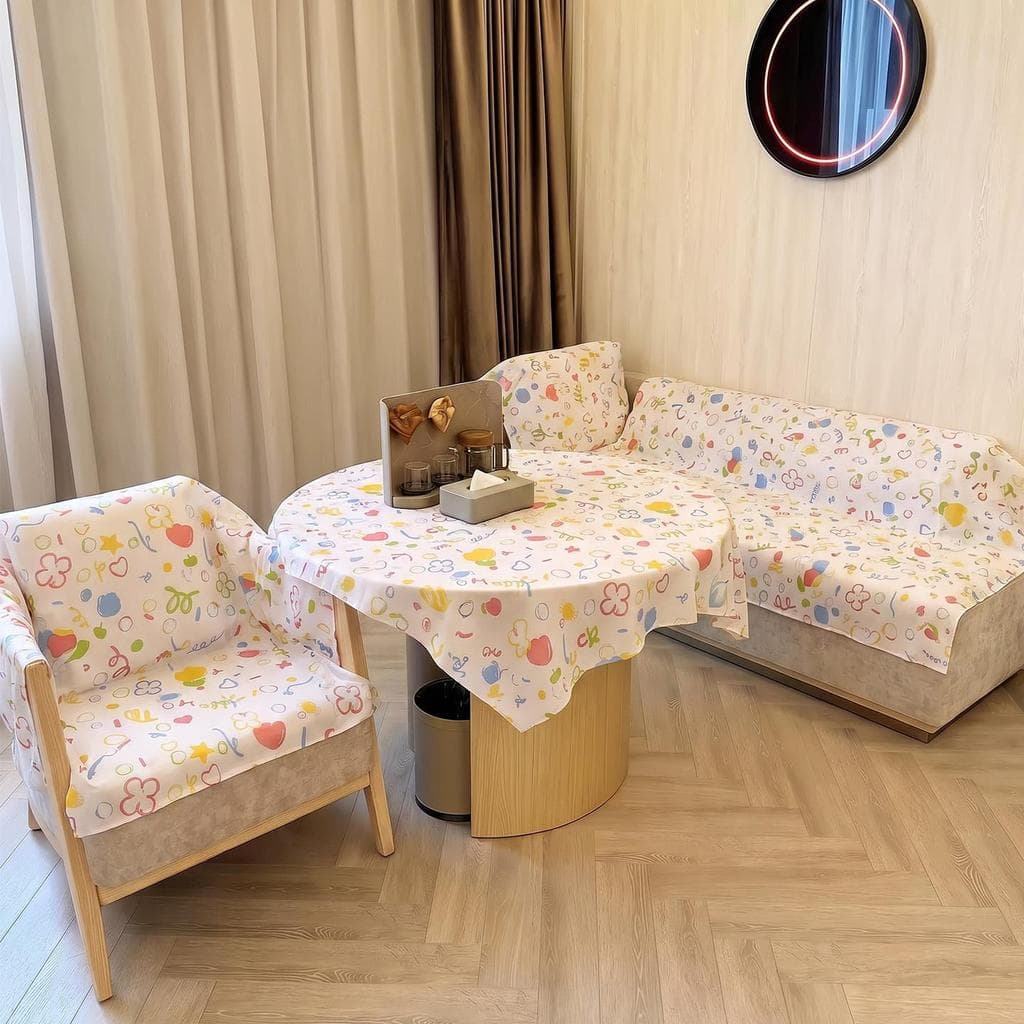 Limpar Fetiche Salvador!Filme sujo para sofá de Hotel, descartável, viagem de negócios, toalha de mesa portátil, filme s