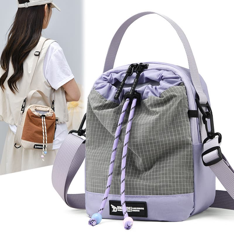 2026 novo estilo na moda saco multifuncional mochila feminina saco do mensageiro Mini influenciador pequena mochila femi