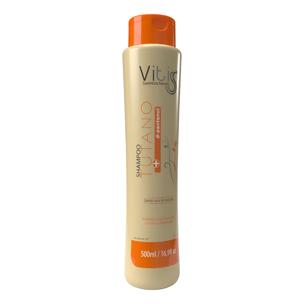 Shampoo Tutano + D-pantenol 500 Ml Vitiss