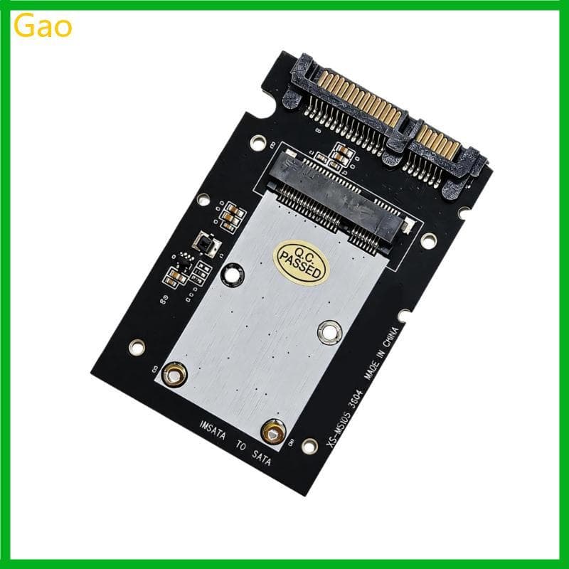 Gao MSata Para Placa Adaptadora Padrão Sata3 0 Conversão De Armazenamento Interno