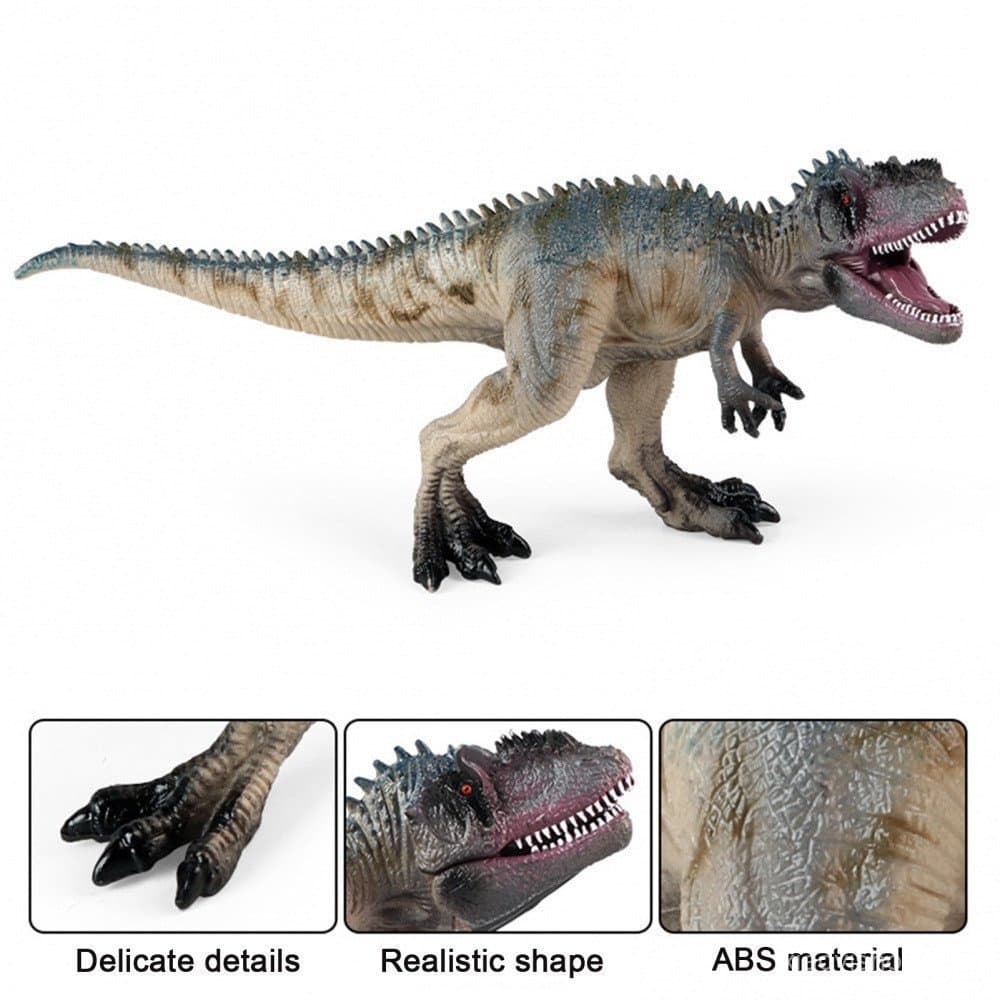 Dinossauro De Brinquedo Giganotossauro Modelo Animal Pré-Histórico Figura De Ação Grande Mundo Jurássico Brinquedos Boca