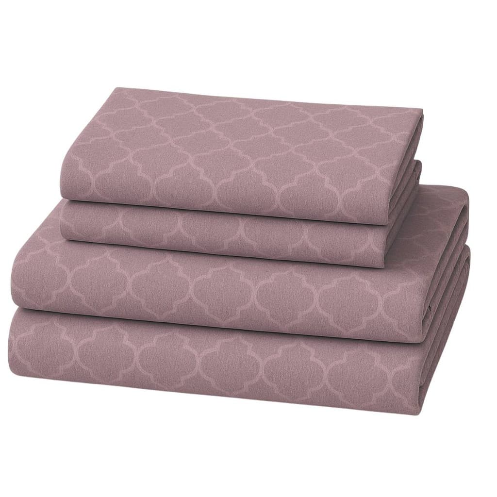 Jogo Cama Queen Acetinado 4 peças Embossed Casa Mia
