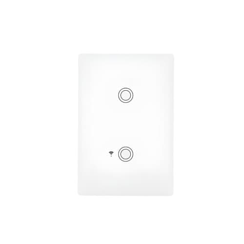 INTERRUPTOR INTELIGENTE MARGIRIUS SMART LINK TOUCH 2 TECLA BRANCO BIVOLT