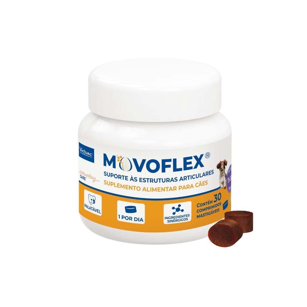 Movoflex Suplemento Para Cães Médios 15 a 35kg Articulações