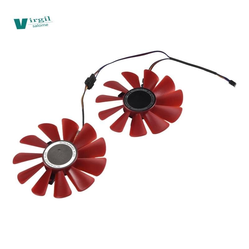 85MM De Diâmetro RX-570-2048SP-580 FD10U12S9-C Para Placas De Imagem De Vídeo RX570 4G RX580 Resfriamento Como Ventilado