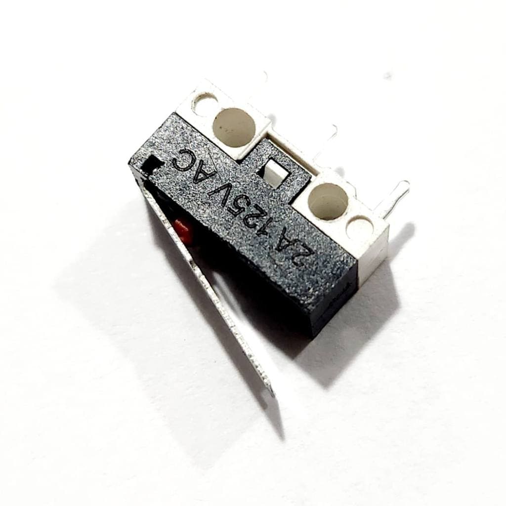 Chave Micro Switch Mini 2A KW10B Corpo 12,8x5,6mm Haste 12,7mm 57.21.013