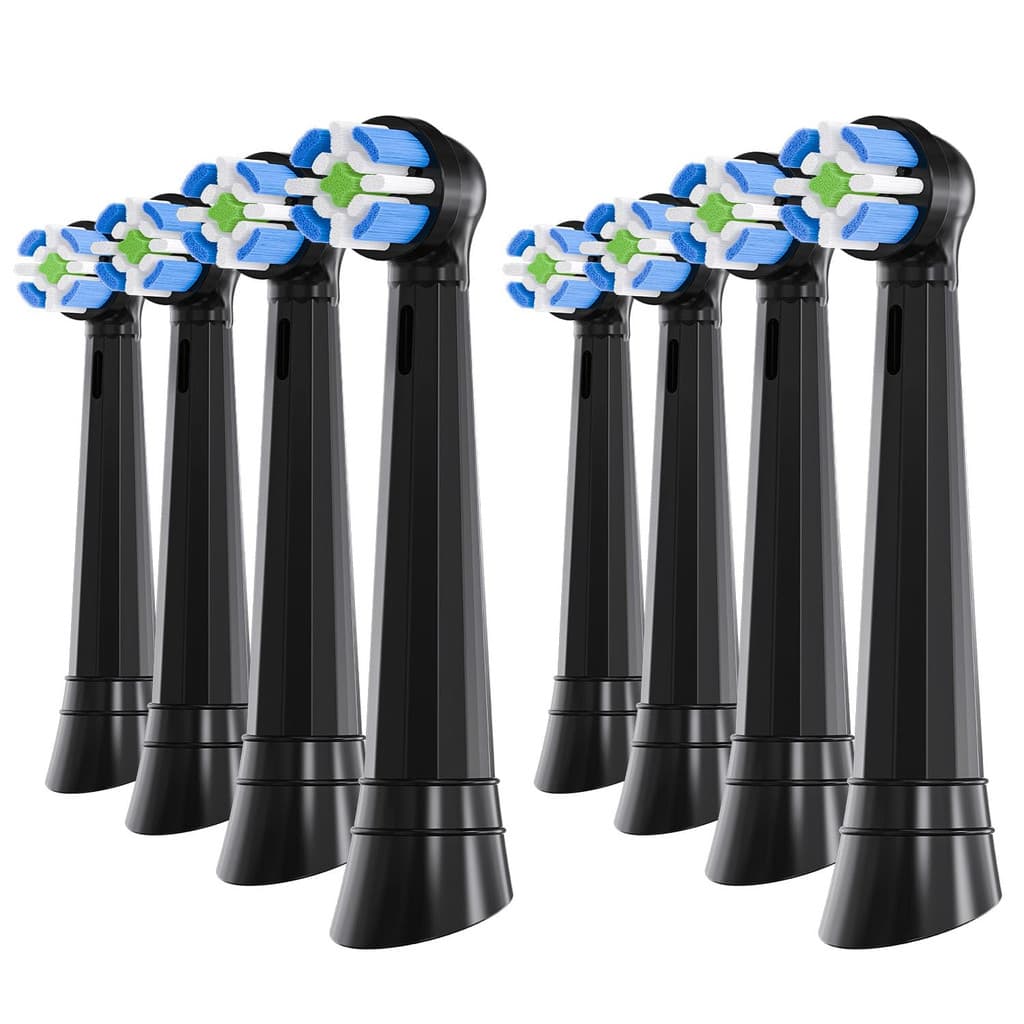 Escovas de substituição para escova de dentes elétrica Oral-B IO,  
remover placa, escovas compatíveis, macias, cerdas