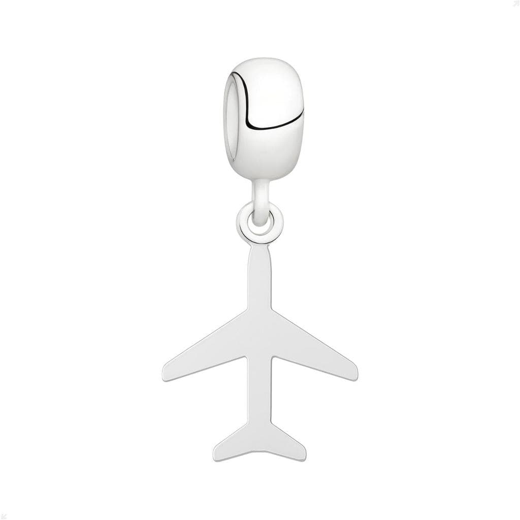 Berloque Pingente 925 Avião Design Elegante Premium