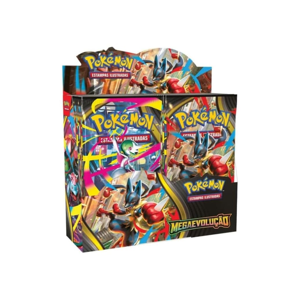 Booster Pacote C/ 6 Cartas Pokémon Copag