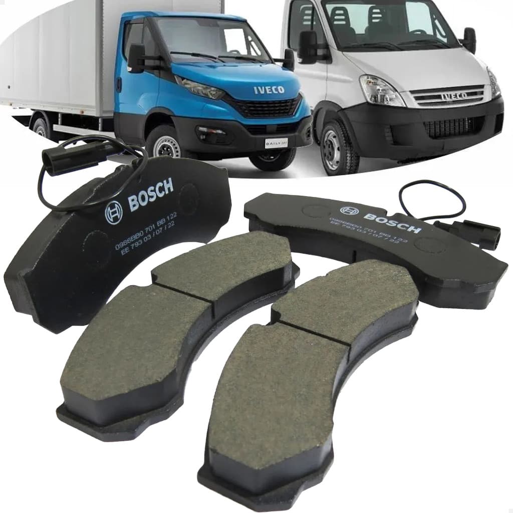 Pastilha Freio Traseira Jogo Daily 35s14 45s14 55c16 Bosch