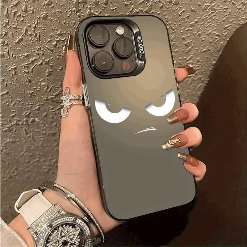 Capinha Capa Para Samsung A12 A13 A14 A15 A03 A32 A04 A55 S22 S23 Plus Expressão fofa Silicone Anti-impacto Normal Case