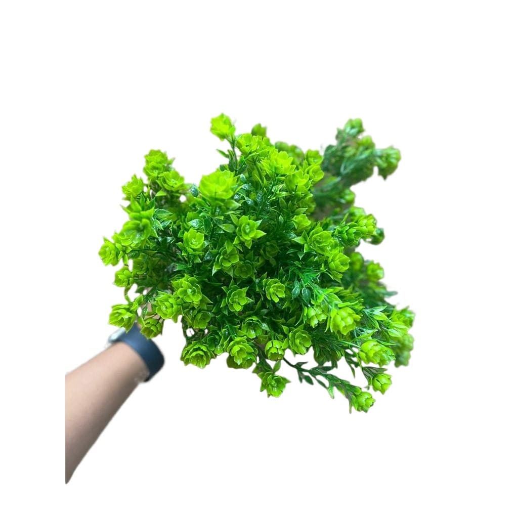 Buquê Artificial de Suculentas Verdes 30cm com 5 Ramos para Decoração/0045